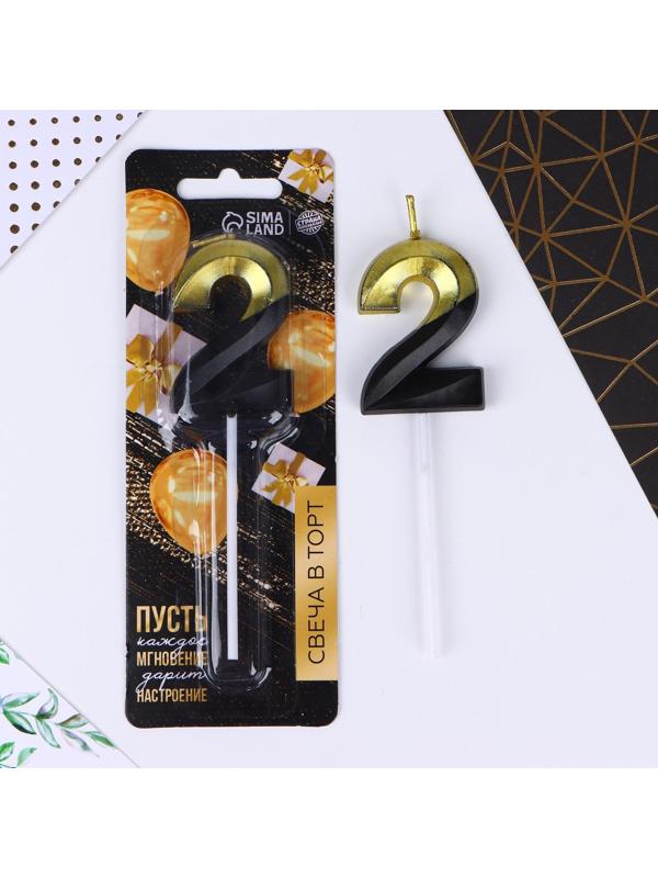 Свеча в торт «2»