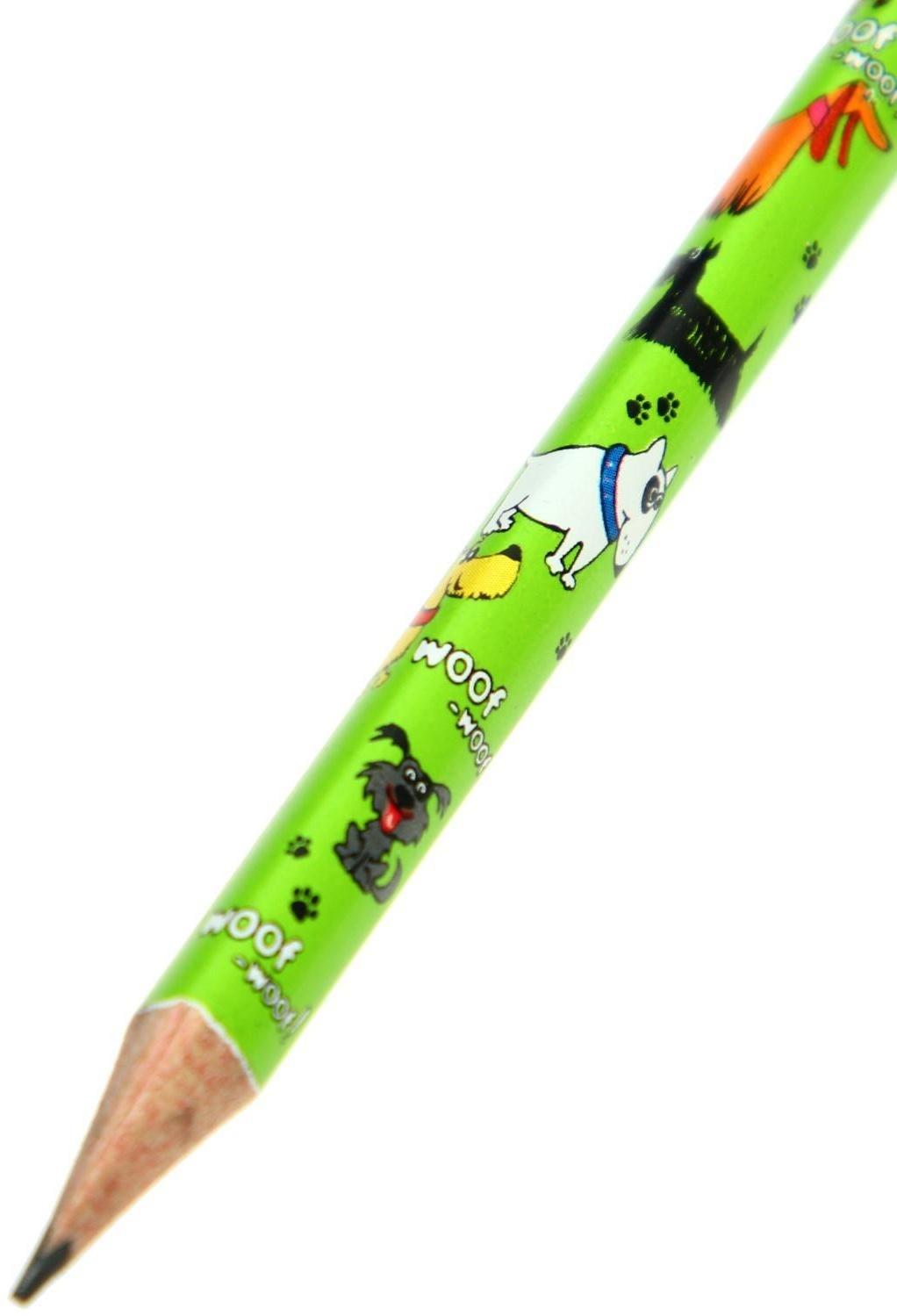 Карандаш чернографитный 2 мм HappyGraphix 