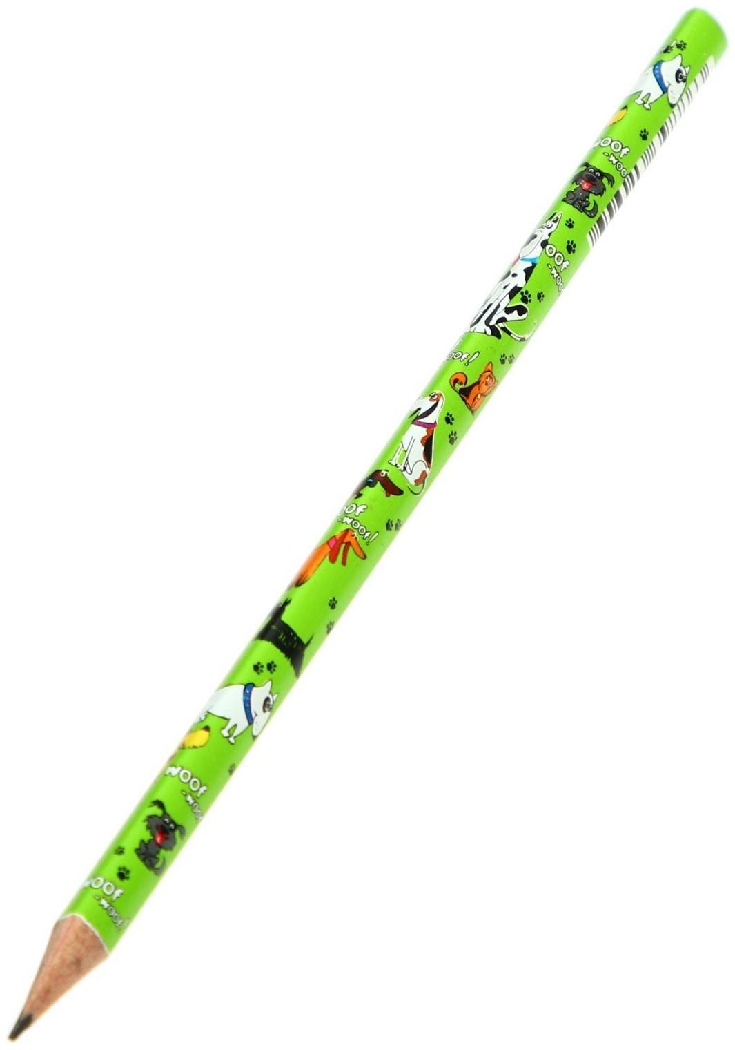 Карандаш чернографитный 2 мм HappyGraphix 