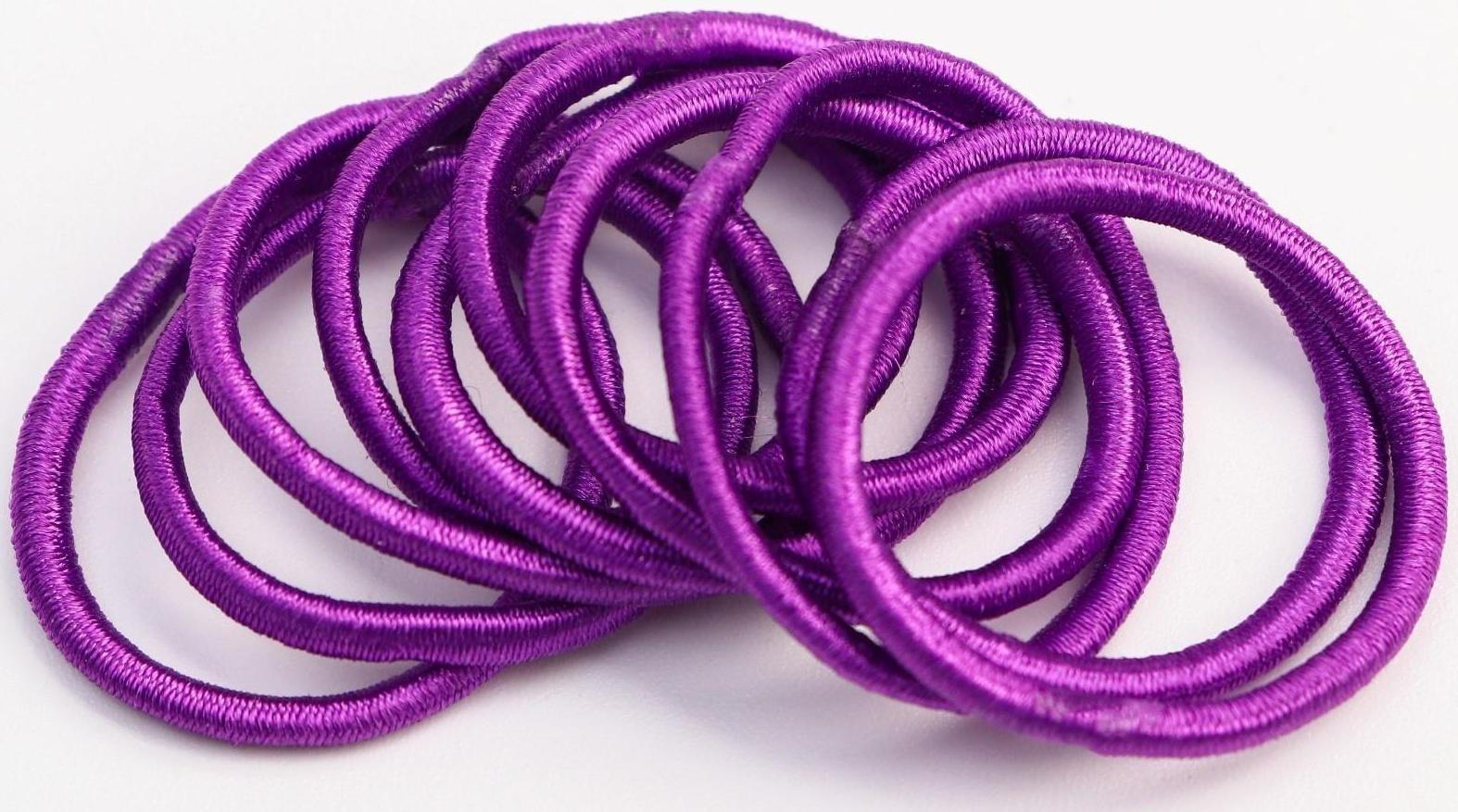 Резинки 10 шт, фиолетовый, My little pony, 2 набора