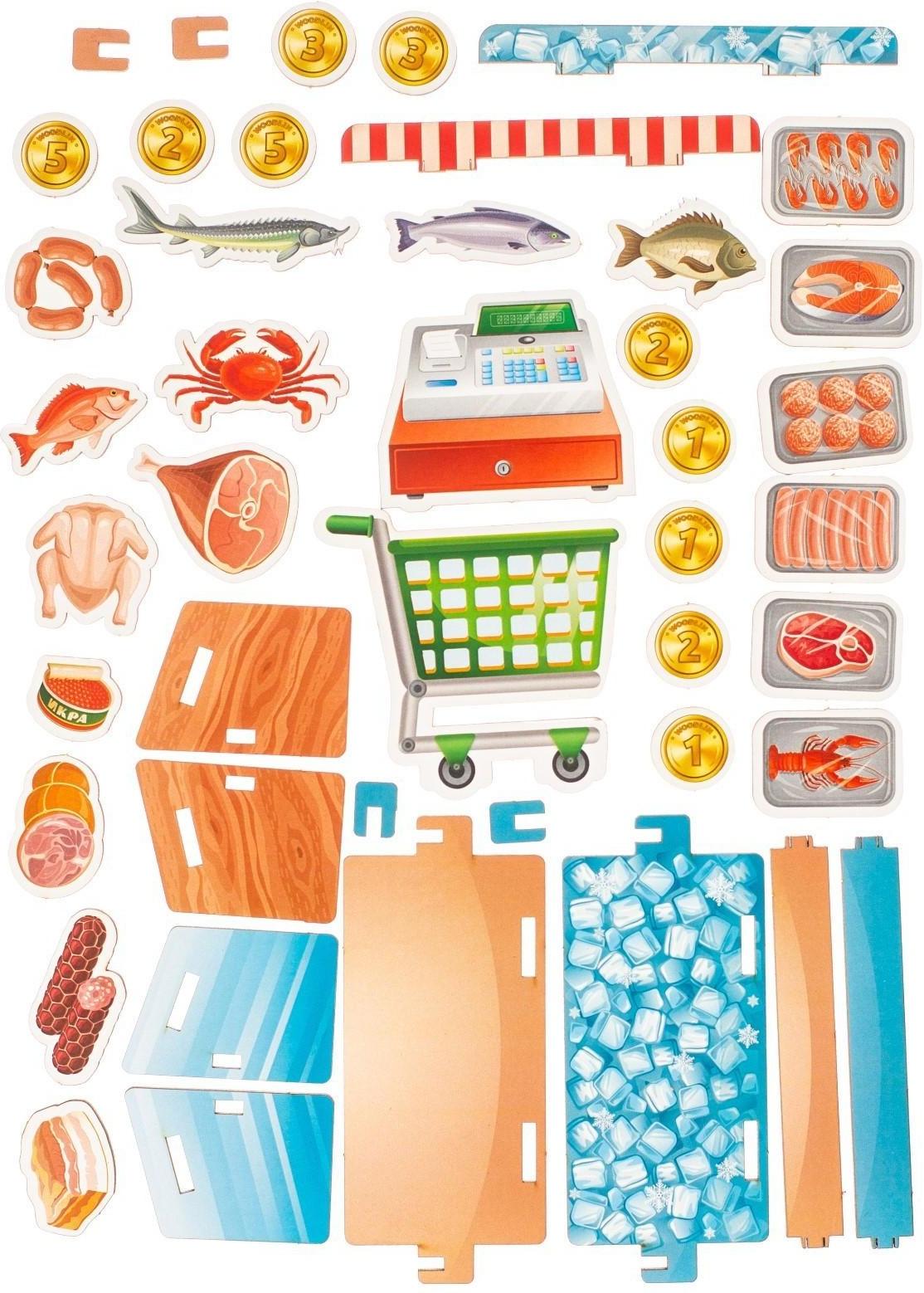 Игровой набор «Супермаркет. Мясо и морепродукты»