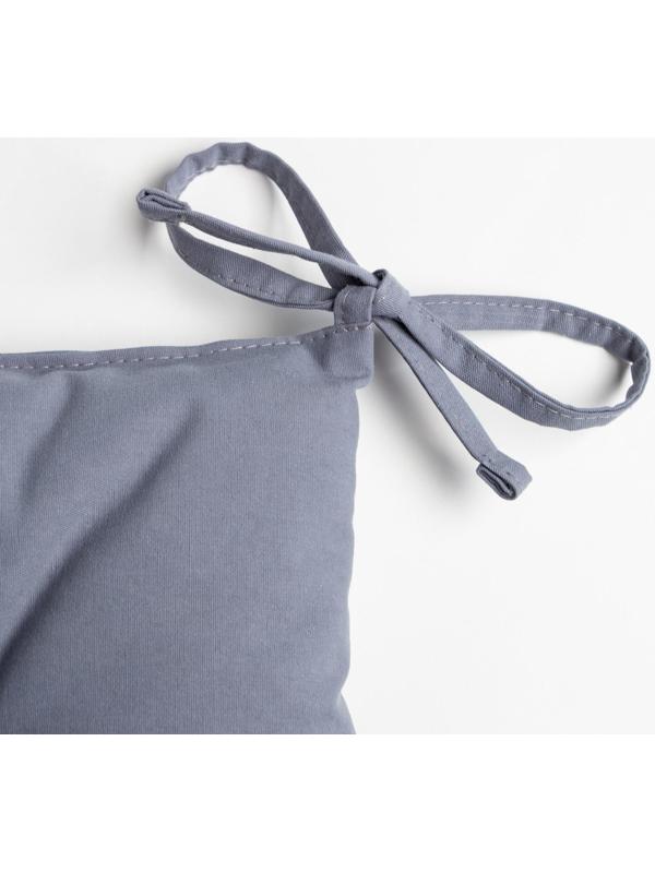 Сидушка на стул Этель Kitchen 42х42 см, цв. синий, 100% хл, саржа 220 г/м2