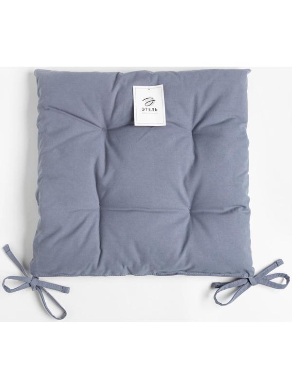 Сидушка на стул Этель Kitchen 42х42 см, цв. синий, 100% хл, саржа 220 г/м2