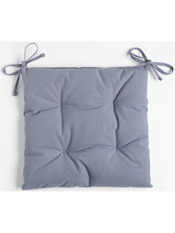 Сидушка на стул Этель Kitchen 42х42 см, цв. синий, 100% хл, саржа 220 г/м2