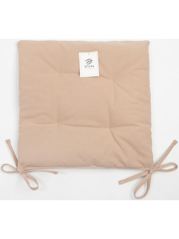 Сидушка на стул Этель Kitchen 42х42 см, цв. бежевый, 100% хл, саржа 220 г/м2