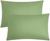 Комплект наволочек Этель, 50х70 см - 2 шт, зеленый, 100% хлопок, ранфорс