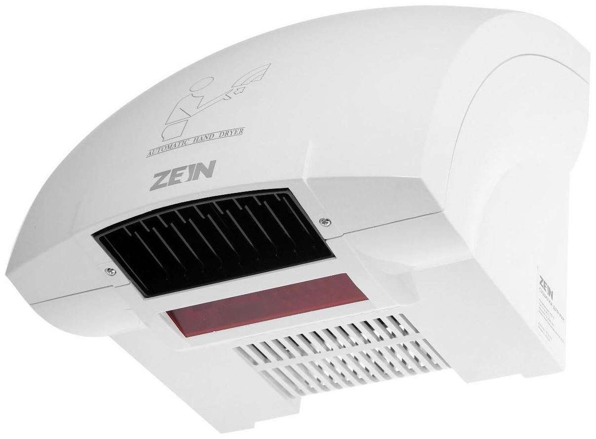 Сушилка для рук ZEIN HD224, 2 кВт, 240х240х230 мм, белая