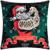 Подушка декоративная новогодняя Этель «Сильный санта», 40х40 см, 100% п/э, велюр