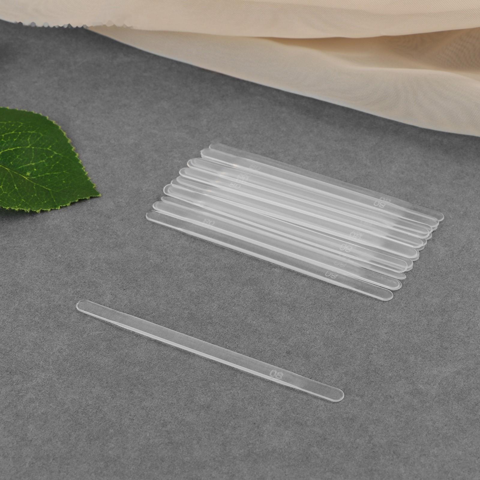 Пластина для корсета и бюстгальтера, 20 шт, 80 × 5 мм