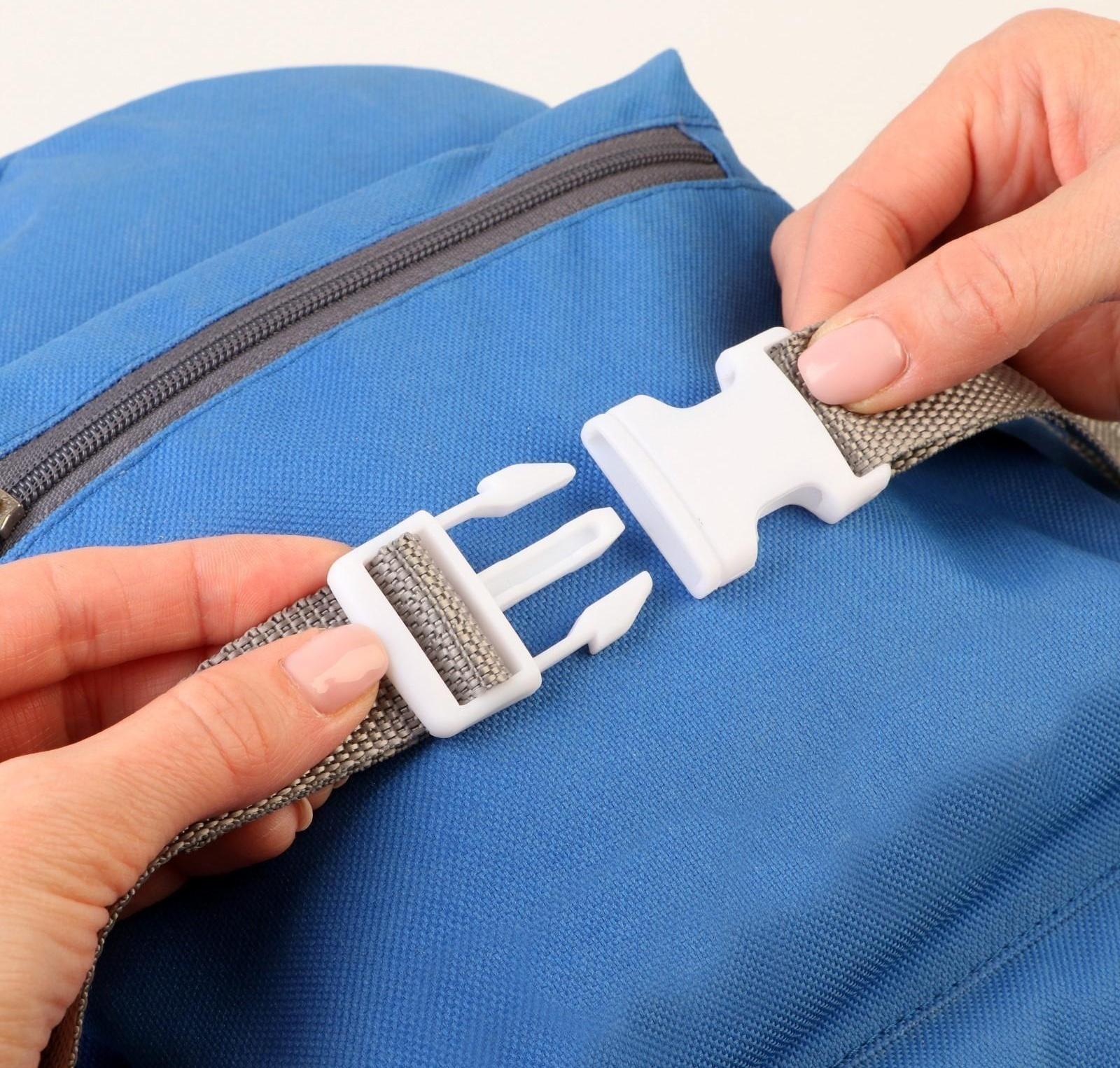 Фастекс 25 мм, нагрузка до 15 кг, 10 шт, цвет белый