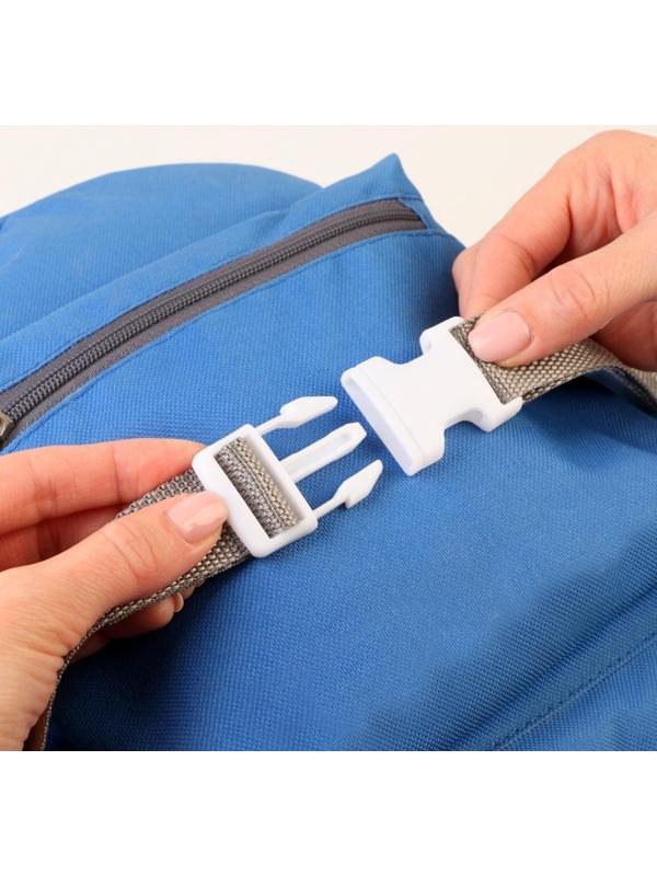 Фастекс 25 мм, нагрузка до 15 кг, 10 шт, цвет белый