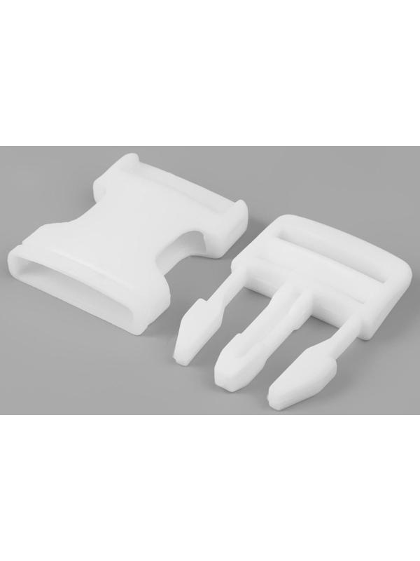 Фастекс 25 мм, нагрузка до 15 кг, 10 шт, цвет белый