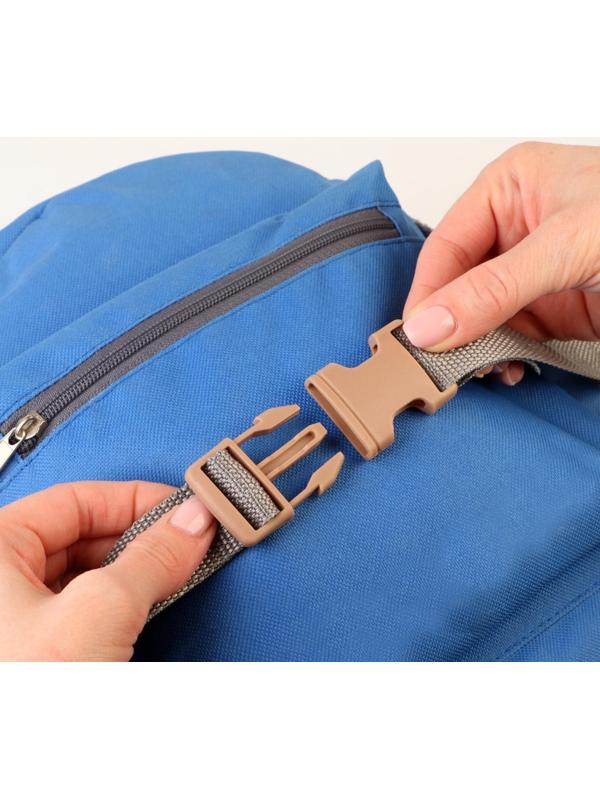 Фастекс 25 мм, нагрузка до 15 кг, 10 шт, цвет коричневый