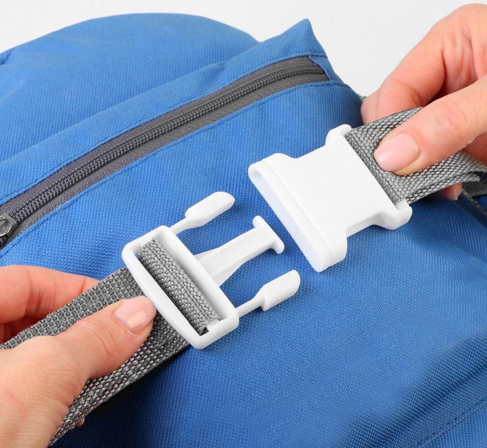 Фастекс 38 мм, нагрузка до 15 кг, 10 шт, цвет белый