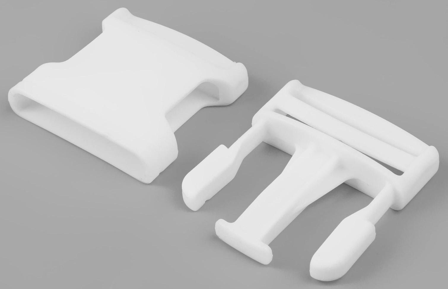 Фастекс 38 мм, нагрузка до 15 кг, 10 шт, цвет белый