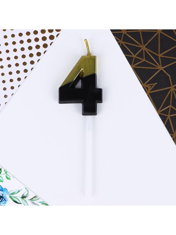 Свеча в торт «4»