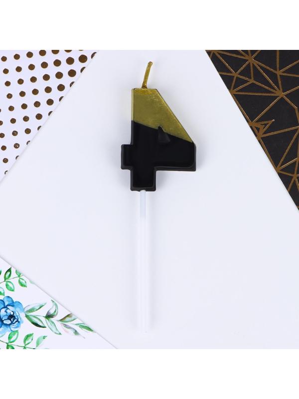 Свеча в торт «4»