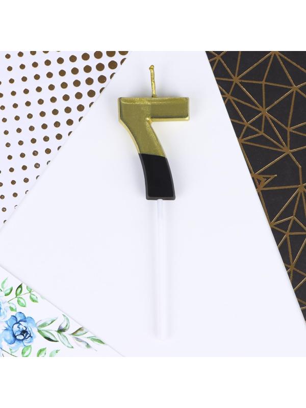 Свеча в торт «7»