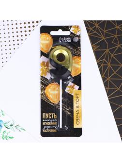 Свеча в торт «9»