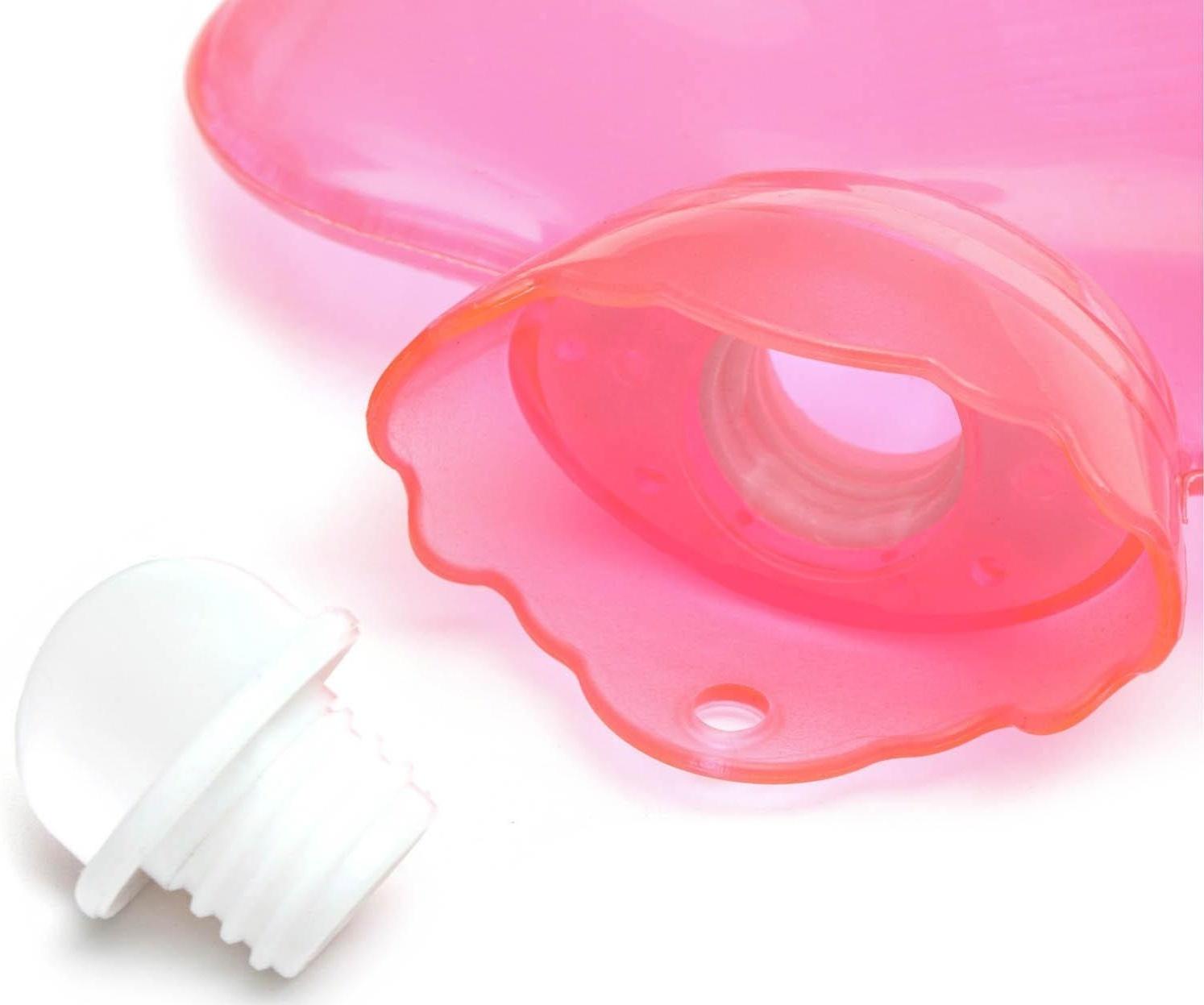 Грелка 0,5л розовая