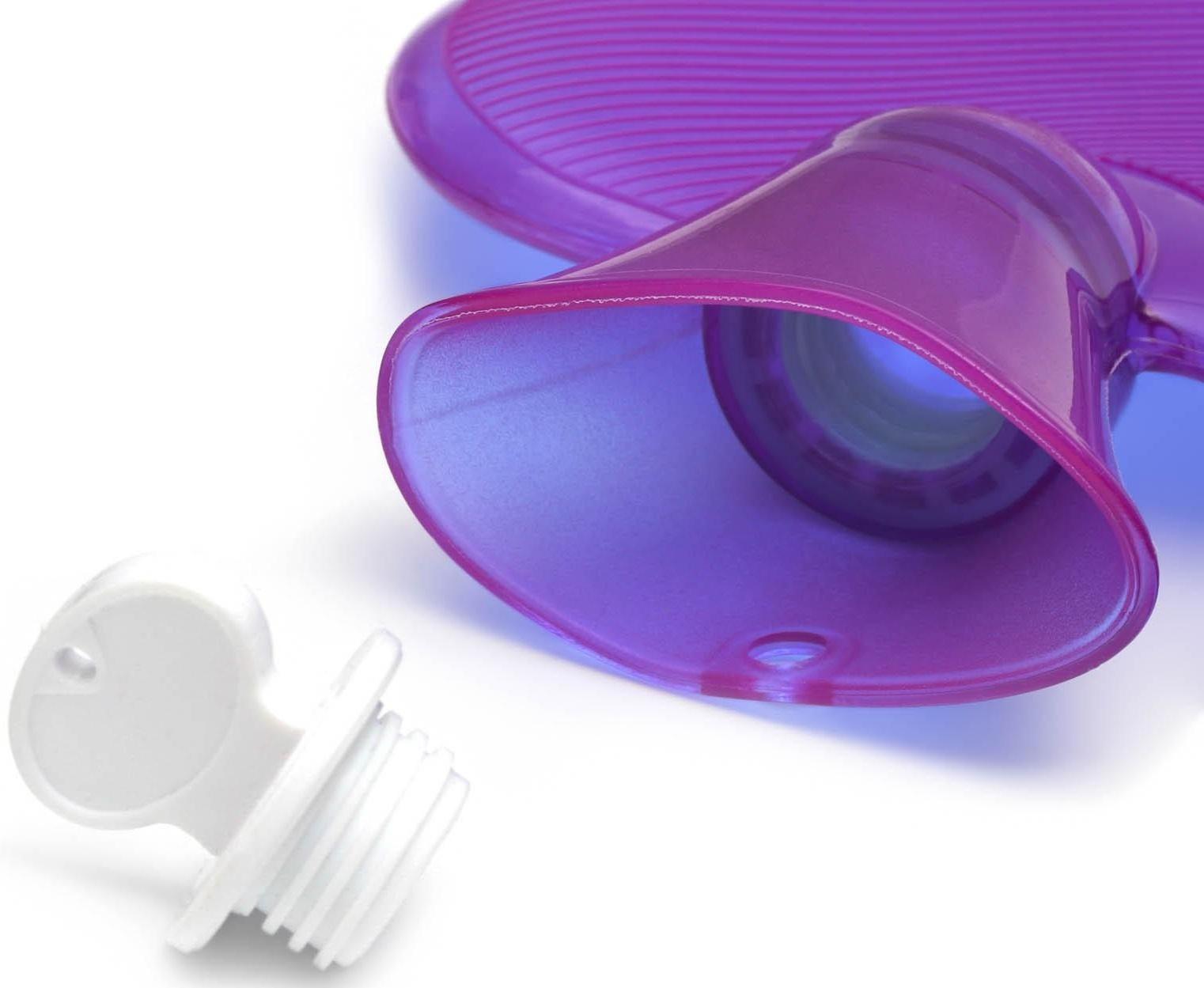 Грелка 1л фиолетовая