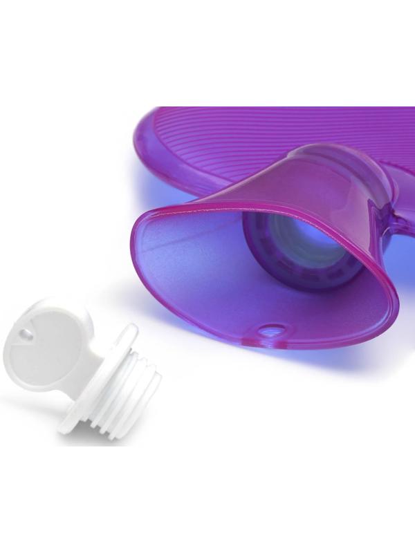 Грелка 1л фиолетовая