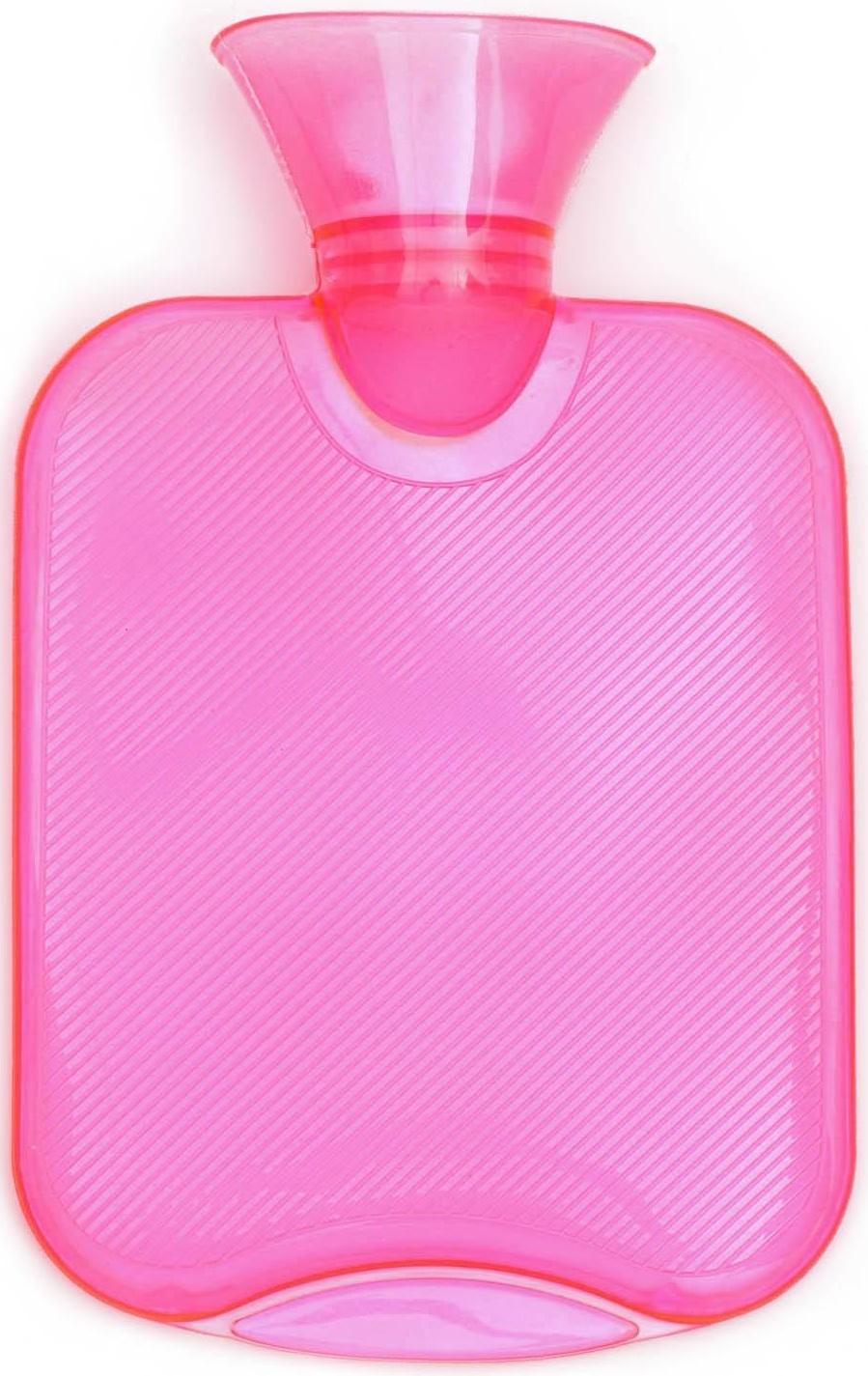 Грелка 1л розовая