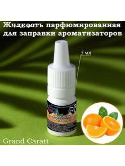 Жидкость парфюмированная Grand Caratt, для заправки ароматизаторов, апельсин, 5 мл