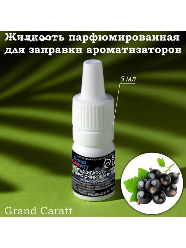 Жидкость парфюмированная Grand Caratt, для заправки ароматизаторов, чёрная смородина, 5 мл