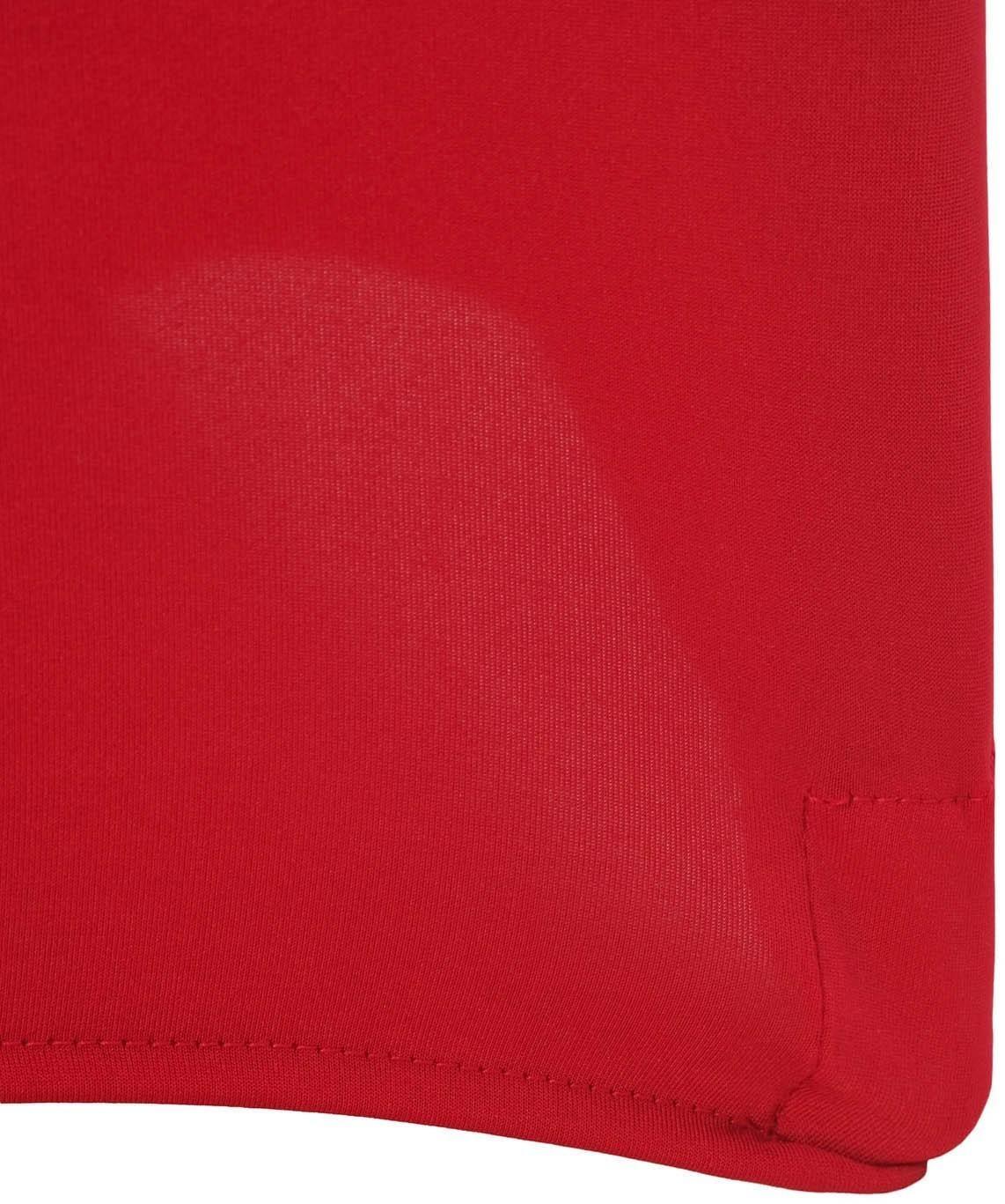 Чехол свадебный на стул, красный, размер 100х40см