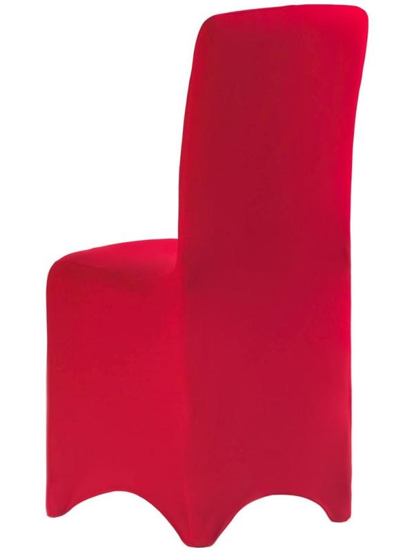 Чехол свадебный на стул, красный, размер 100х40см