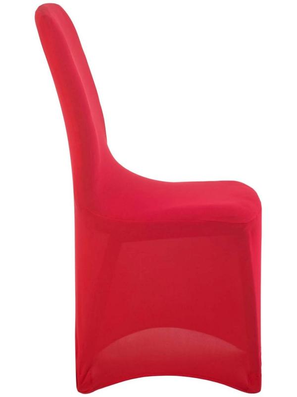 Чехол свадебный на стул, красный, размер 100х40см