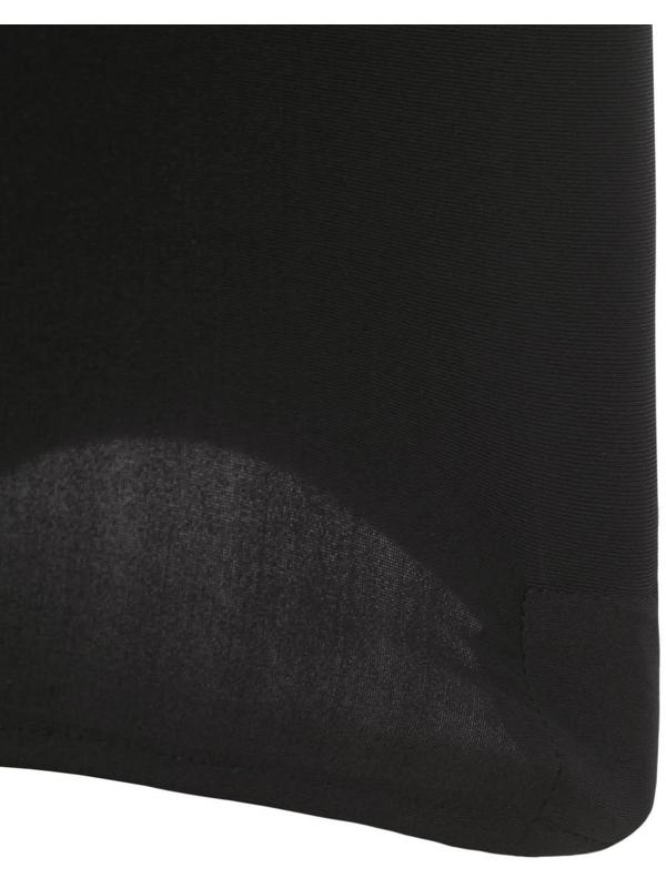 Чехол свадебный на стул, чёрный, размер 100х40см