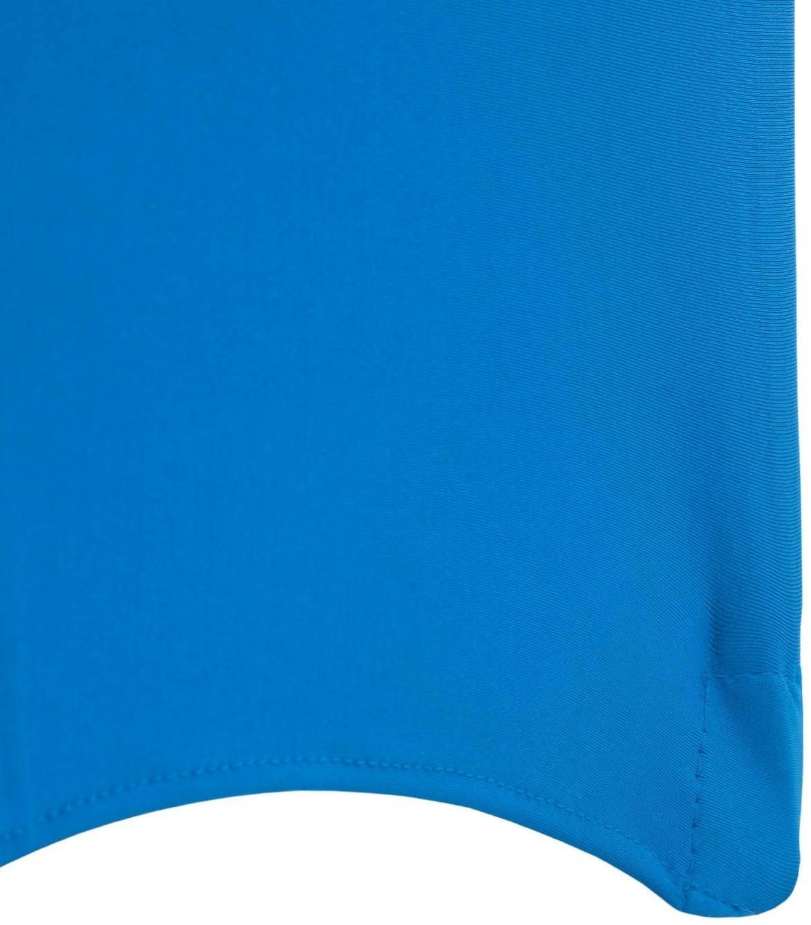 Чехол свадебный на стул, бирюзовый, размер 100х40см