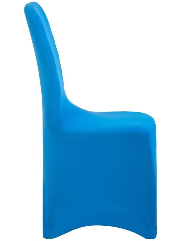 Чехол свадебный на стул, бирюзовый, размер 100х40см