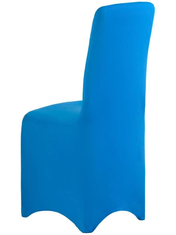Чехол свадебный на стул, бирюзовый, размер 100х40см