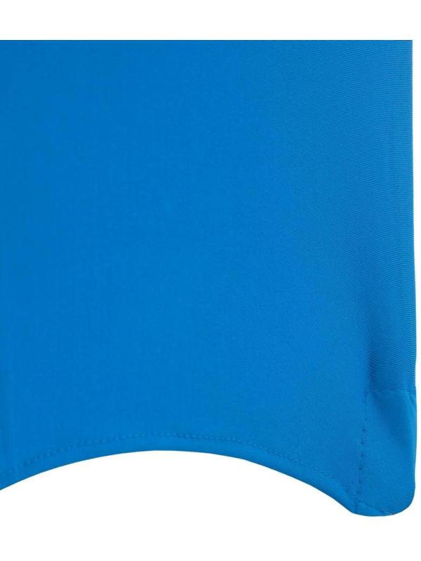 Чехол свадебный на стул, бирюзовый, размер 100х40см