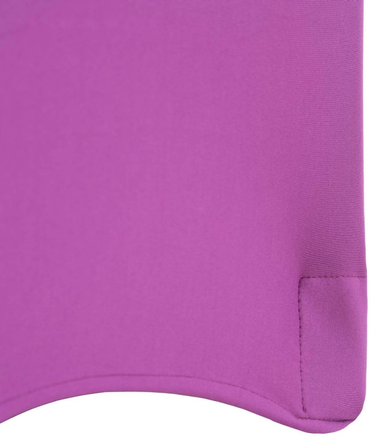 Чехол свадебный на стул, фиолетовый, размер 100х40см