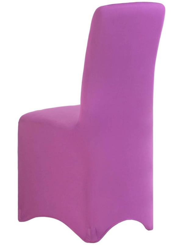 Чехол свадебный на стул, фиолетовый, размер 100х40см