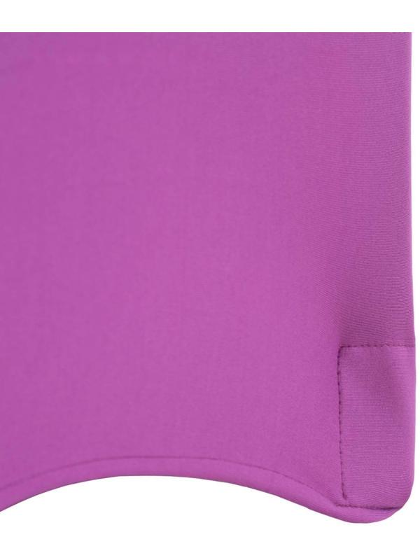 Чехол свадебный на стул, фиолетовый, размер 100х40см