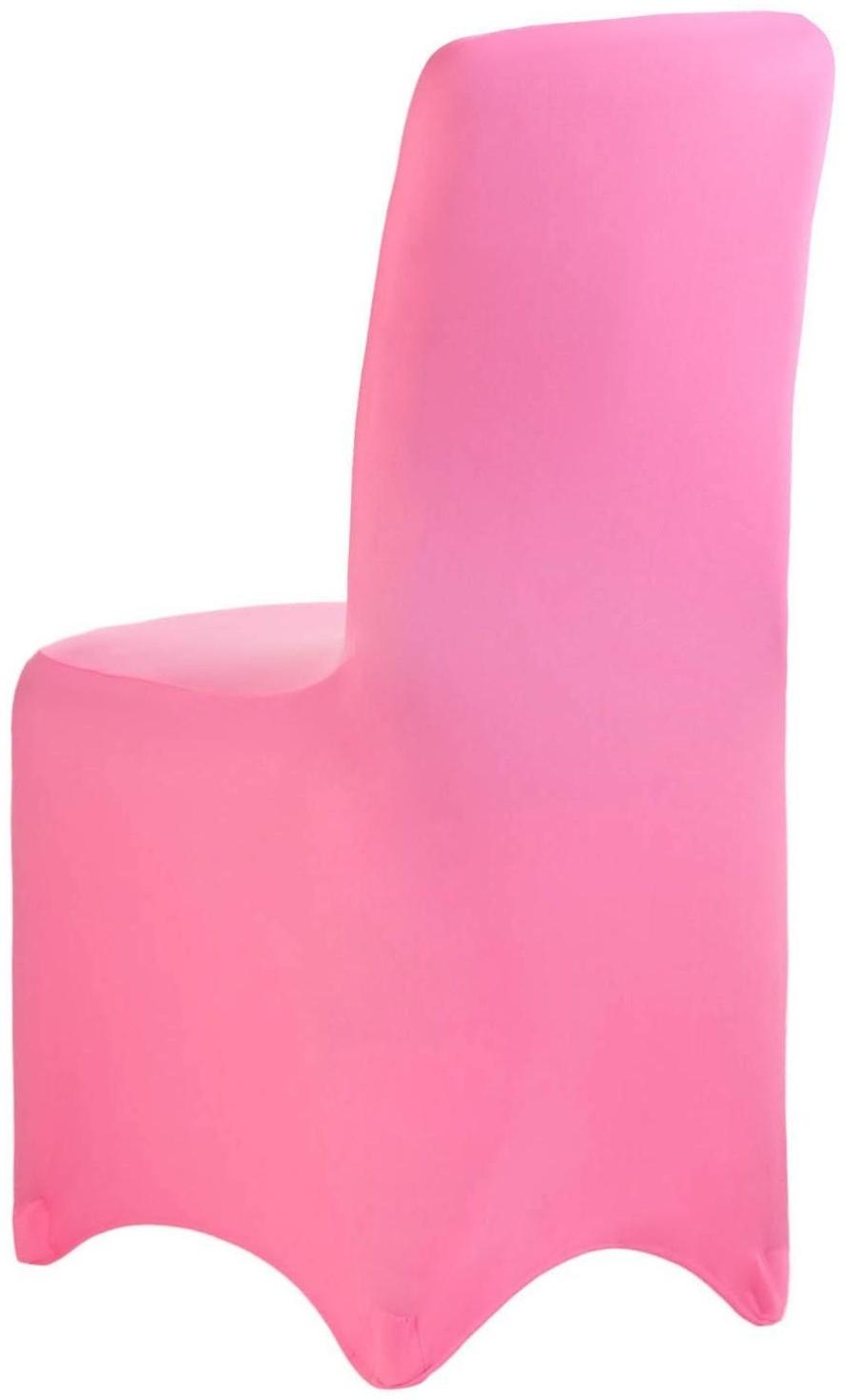 Чехол свадебный на стул, светло розовый, размер 100х40см