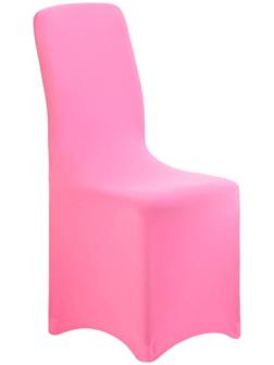 Чехол свадебный на стул, светло розовый, размер 100х40см