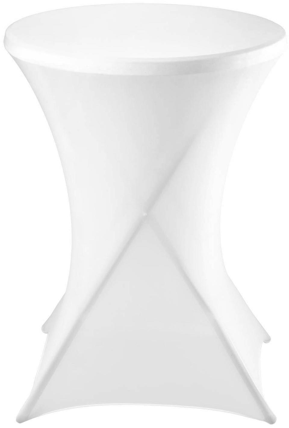 Чехол свадебный на стол, белый, размер 80х110см