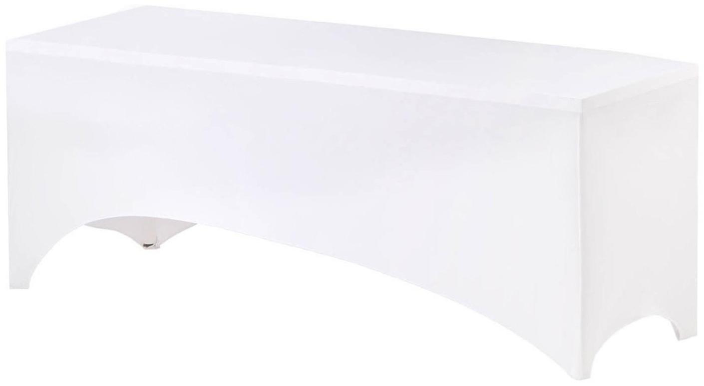 Чехол свадебный на стол, белый, размер 200х75см