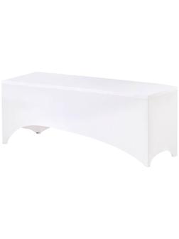 Чехол свадебный на стол, белый, размер 200х75см