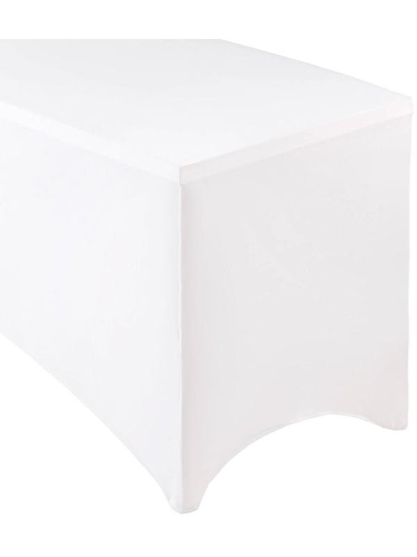 Чехол свадебный на стол, белый, размер 200х75см
