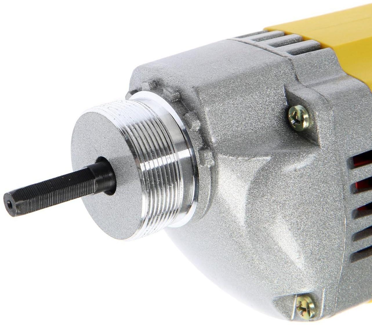 Вибратор глубинный для бетона Kolner KCV 1200, 1200 Вт, 4300 об/мин, 8600 виб/мин, HEX 8