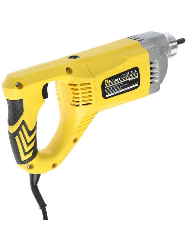 Вибратор глубинный для бетона Kolner KCV 1200, 1200 Вт, 4300 об/мин, 8600 виб/мин, HEX 8