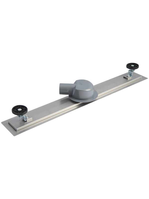 Трап линейный AFLORN AF20207-70, 700х70 мм, c флaнцeм своб. вращения 360°, нерж. сталь