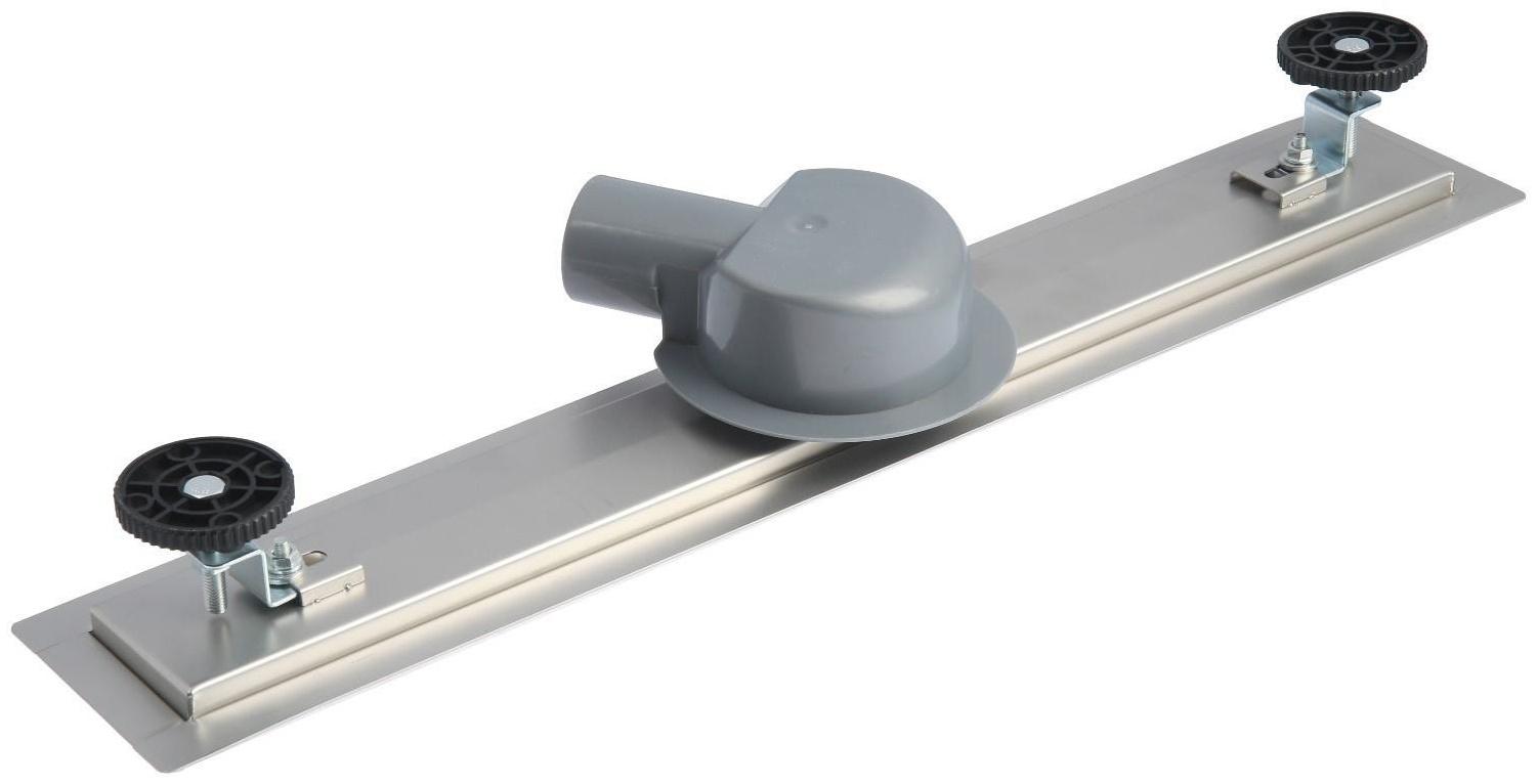 Трап линейный AFLORN AF20307-60, 600х70 мм, c флaнцeм своб. вращения 360°, нерж. сталь